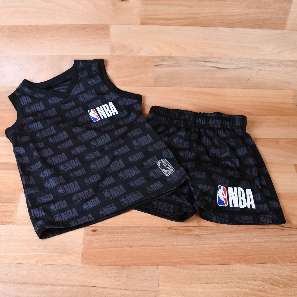 NBA Kids Matching Set in Black